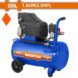 Wadfow Air Compressor 50L 1.8KW (2.5HP) - WAP3A50-8