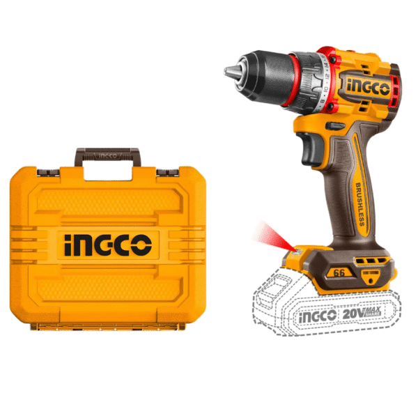 Ingco Compact Brushless Cordless Drill CDLI20668