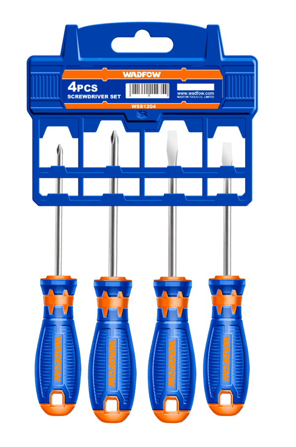4 Pcs Screwdriver Set Wadfow WSS1204
