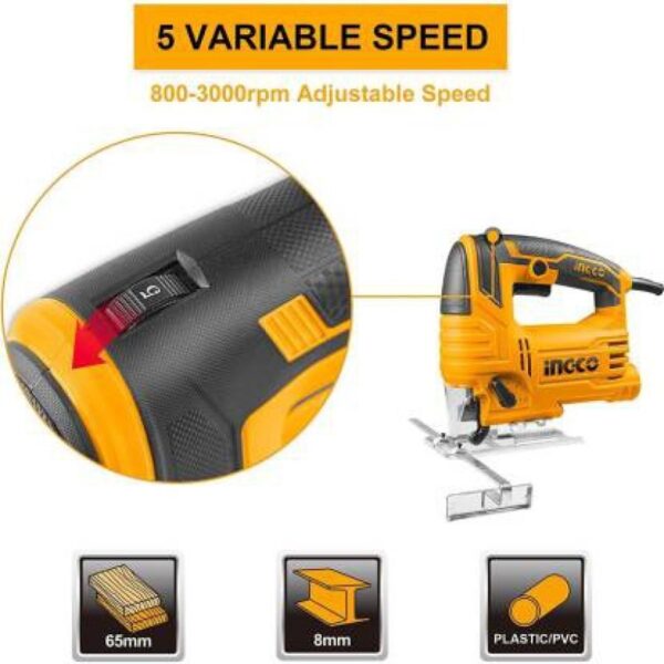 Ingco 800W Jig Saw -JS80028