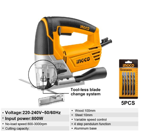 Ingco Jig Saw JS80028- 800W