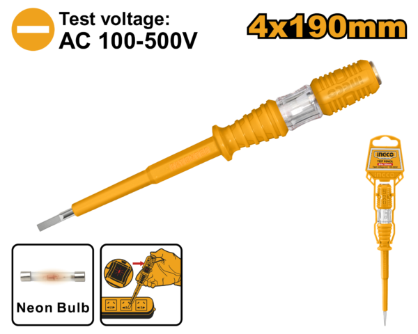 Ingco Test Pencil (3mm x 190mm) - HSDT1908