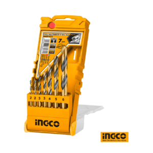 Ingco 7pcs HSS twist drill bits set AKD1075