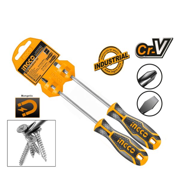 2 Pcs Screwdriver Set HKSDS0228