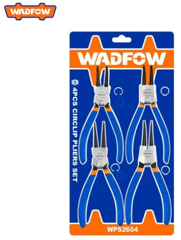 Wadfow 4Pcs Circlip Pliers Set WPS2604