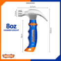 Wadfow Mini Claw Hammer 80Z