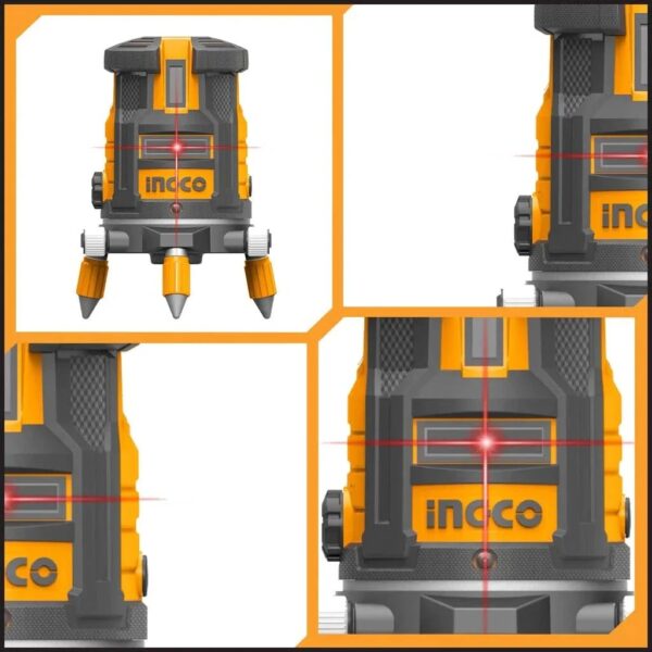 Ingco Self-Leveling Red Laser Level 30m with Cross Lock – HLL306505