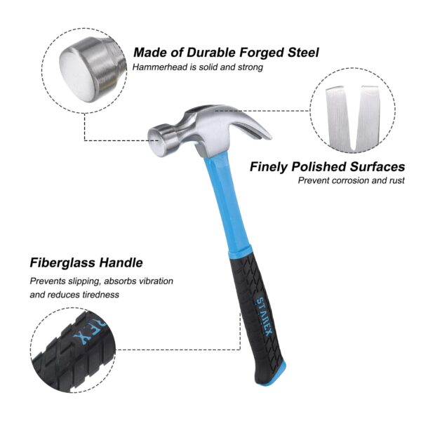 Claw Hammer ( Fiber Handle ) 0.25