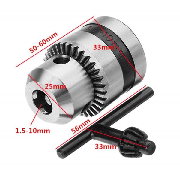 Drill Chuck 1.5-10MM Dimension