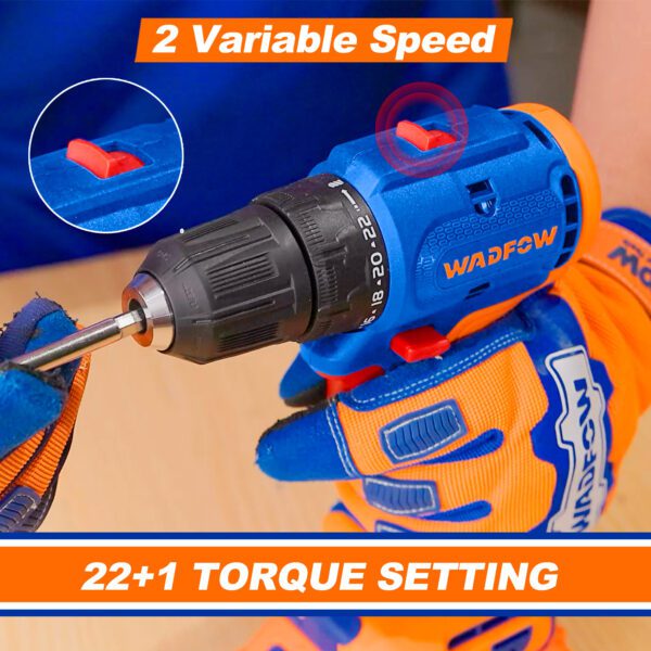 Brushless Cordless Drill WCDP5521 Wadfow - Copy