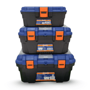 Plastic Tool Box Set 13", 16" and 19"