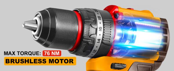 Ingco Brushless Cordless Impact Drill 20V CIDLI20768