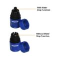 Wadfow Plastic Hose Connector WQC2E12 Dimension