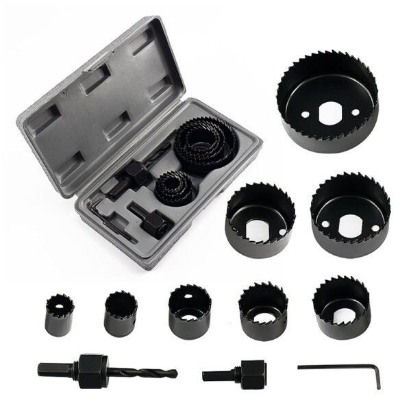 11 Pcs Hole Saw Kit (3)