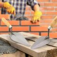 2-x-5-pointing-trowel-wooden-handle-brick-jointer-tuck-bricklayer-bricklaying