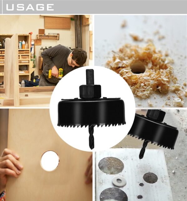 93285-desc-16pcs-Hole-Saw-Cutting-Set-Kit-Drilling-Tool-Wood-Metal-Cutter