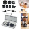 Hole Saw Kit 11 Pcs