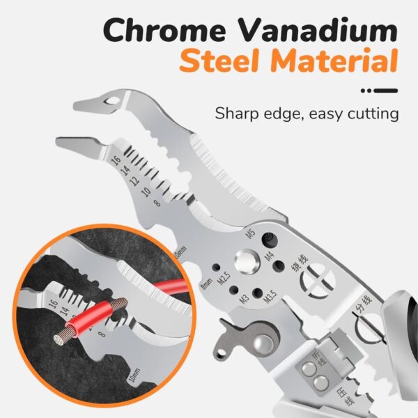 Wire Stripper Crimper Cable Cutter Pliers 1