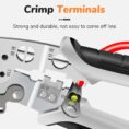 Wire Stripper Crimper Cable Cutter Pliers 2