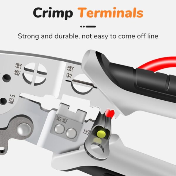 Wire Stripper Crimper Cable Cutter Pliers 2