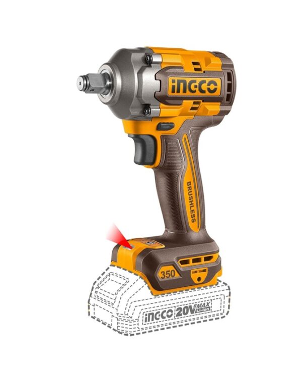 Ingco Cordless Impact Wrench CIWLI20351