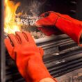 Welding Gloves Red 1