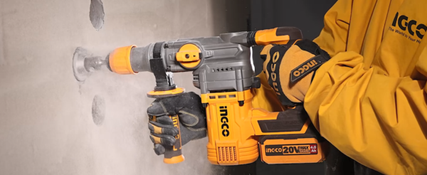 Ingco CRHLI20288 Cordless Rotary Hammer 20V