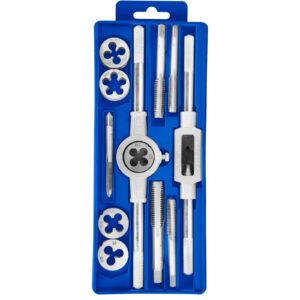 12 PCs Metric Tap & Die Set Wadfow – WAJ1L01