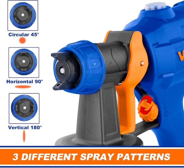 Wadfow 500W Spray Gun WEG1A18 pattern