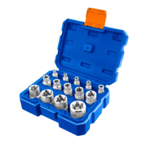 14 Pcs E-Type Socket Set Wadfow - WST3D14