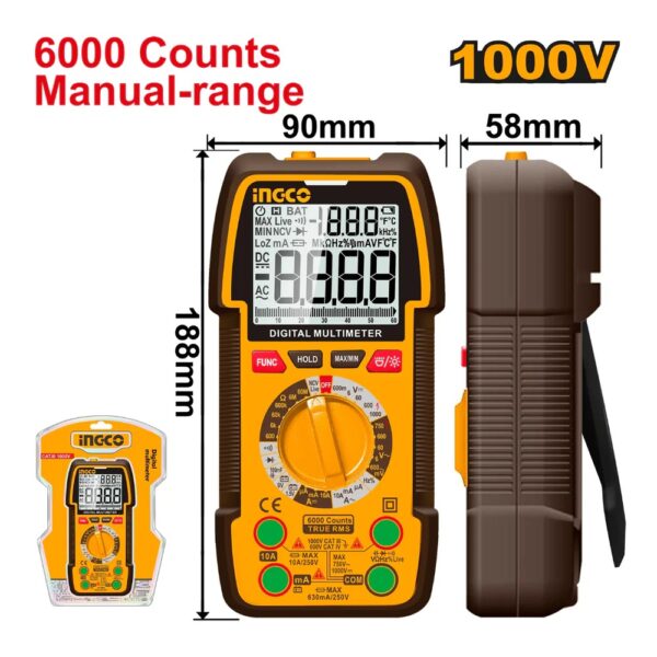 Ingco Digital Multimeter DM310002 - Copy