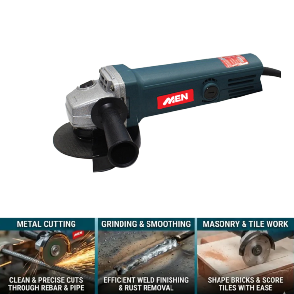 MEN Angle Grinder 750W PCT- AG100 (2) MEN Angle Grinder 750W PCT- AG100 (2)