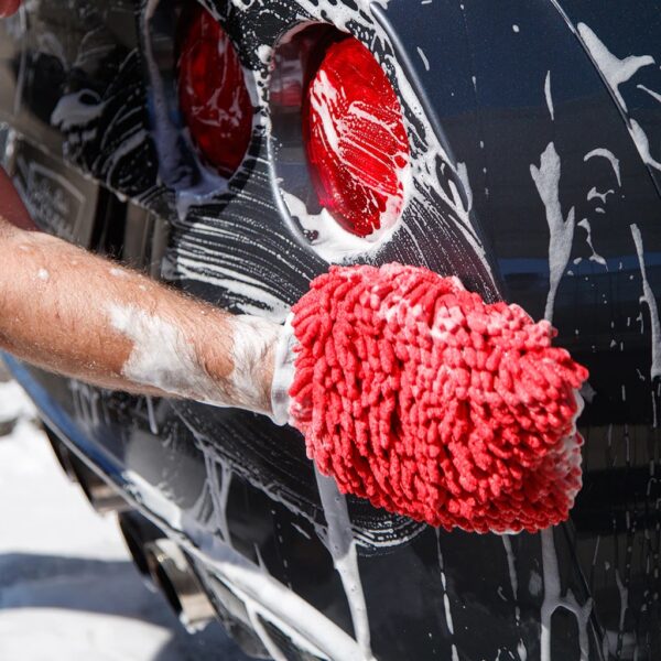 Chenille Car Wash Mitt 2 Chenille Car Wash Mitt 2
