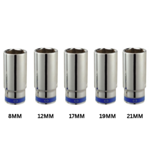 Deep Hand Box Socket  8MM/ 12MM / 17MM /19MM / 21MM