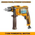 Impact Drill ID7118 Ingco 710W