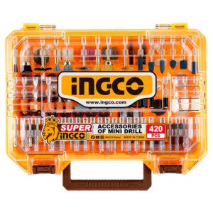 Ingco Accessories of Mini Drill AKMG4208 420Pcs