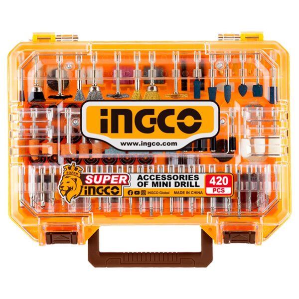 Ingco Accessories of Mini Drill AKMG4208 420Pcs