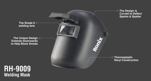 Ronix Welding Mask RH-9009 x3