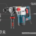 Rotary Hammer 1200W Ronix 2711