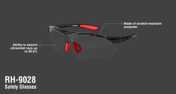 Safety Glasses RH-9028 Ronix Safety Glasses RH-9028 Ronix