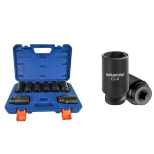 8 Pcs 3/4inch Dr. Deep Impact Socket Set WMS4D09