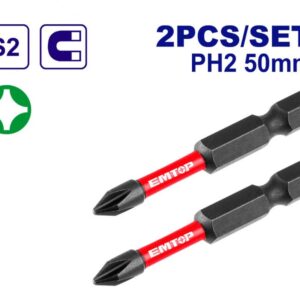 EMTOP Impact Screwdriver Bits ESBTM5PH250
