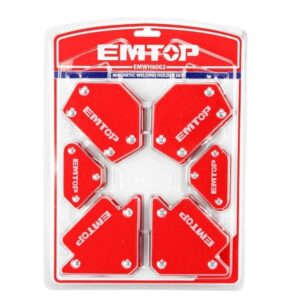 6 Pcs Magnetic Welding Holder Set EMTOP - EMWH6002