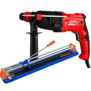 MEN Rotary Hammer 500W and Tile Cutter 600MM Wadfow WTR1506