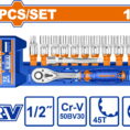 WST2212 Wadfow 12 Pcs Socket Set
