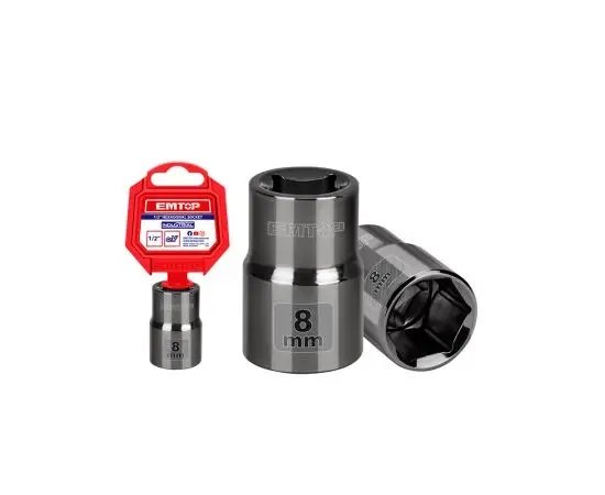 EMTOP Hexagonal Socket 8MM ESCT12081 EMTOP Hexagonal Socket 8MM ESCT12081