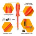 Ingco 9Pcs Insulated Hand Tools Set HKIST3091 Screw