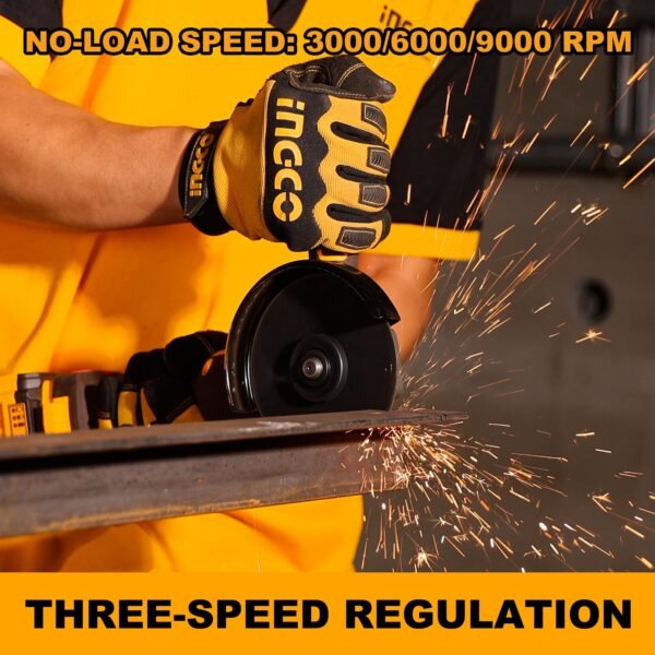 Ingco Cordless Angle Grinder 100MM CAGLI261021 Ingco Cordless Angle Grinder 100MM CAGLI261021