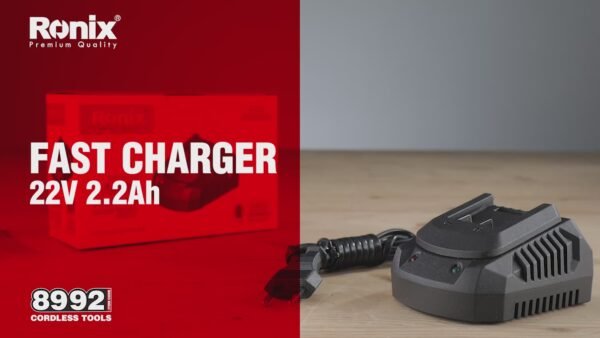 Ronix 20V Fast Charger 8992BS Ronix 20V Fast Charger 8992BS