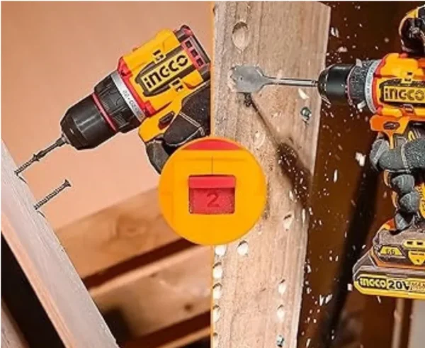 Compact Brushless Cordless Impact Drill CIDLI 205581 Ingco